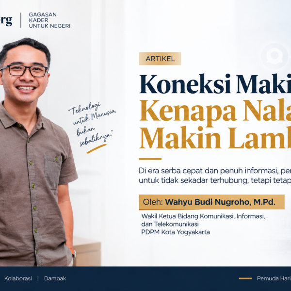 Koneksi Makin Cepat, Kenapa Nalar Makin Lambat?