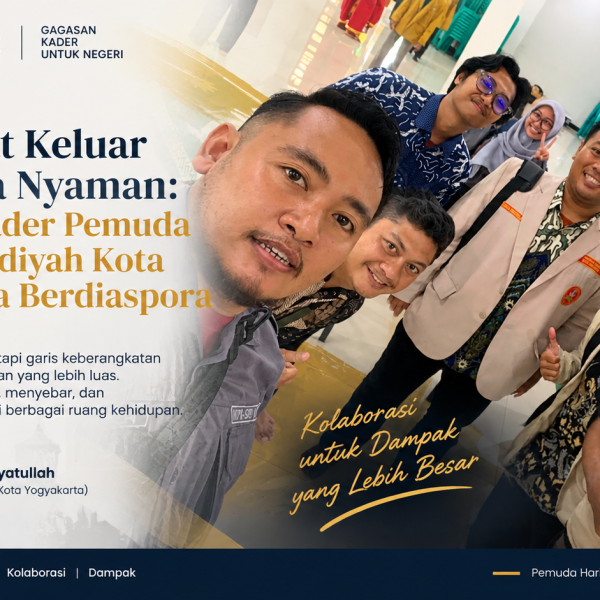 Melompat Keluar dari Zona Nyaman: Saatnya Kader Pemuda Muhammadiyah Kota Yogyakarta Berdiaspora